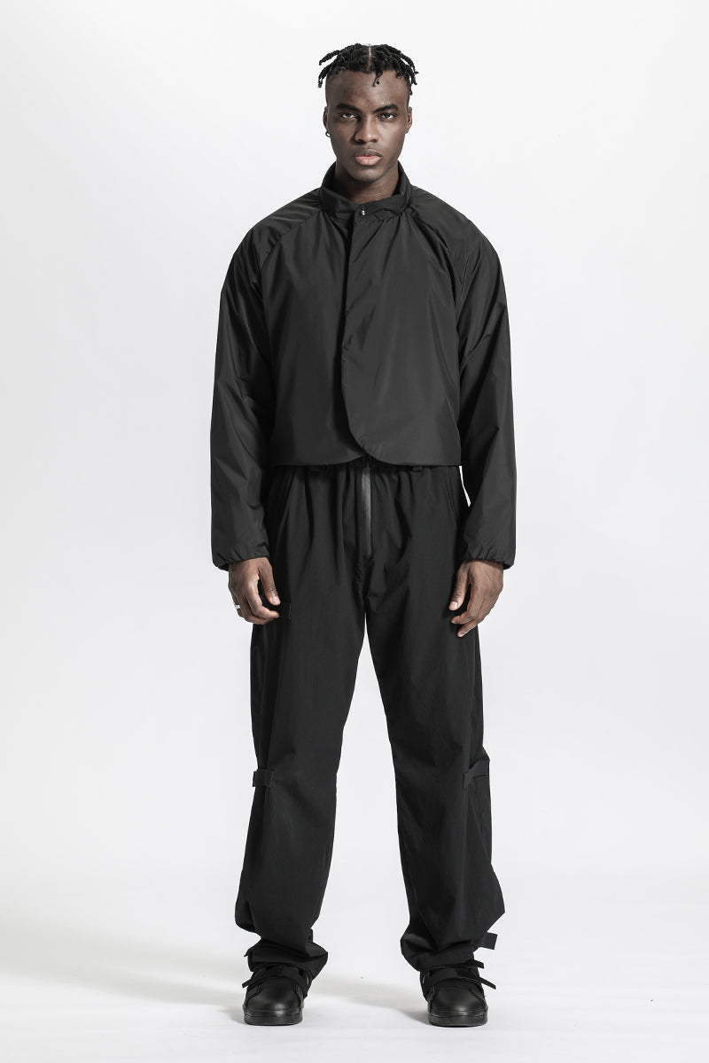 Cropped Length Warrior Padded Jackets With Hidden Pocket For men