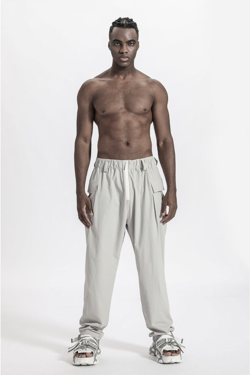 Minimalist Warrior joggers With Elastic Waistband For men