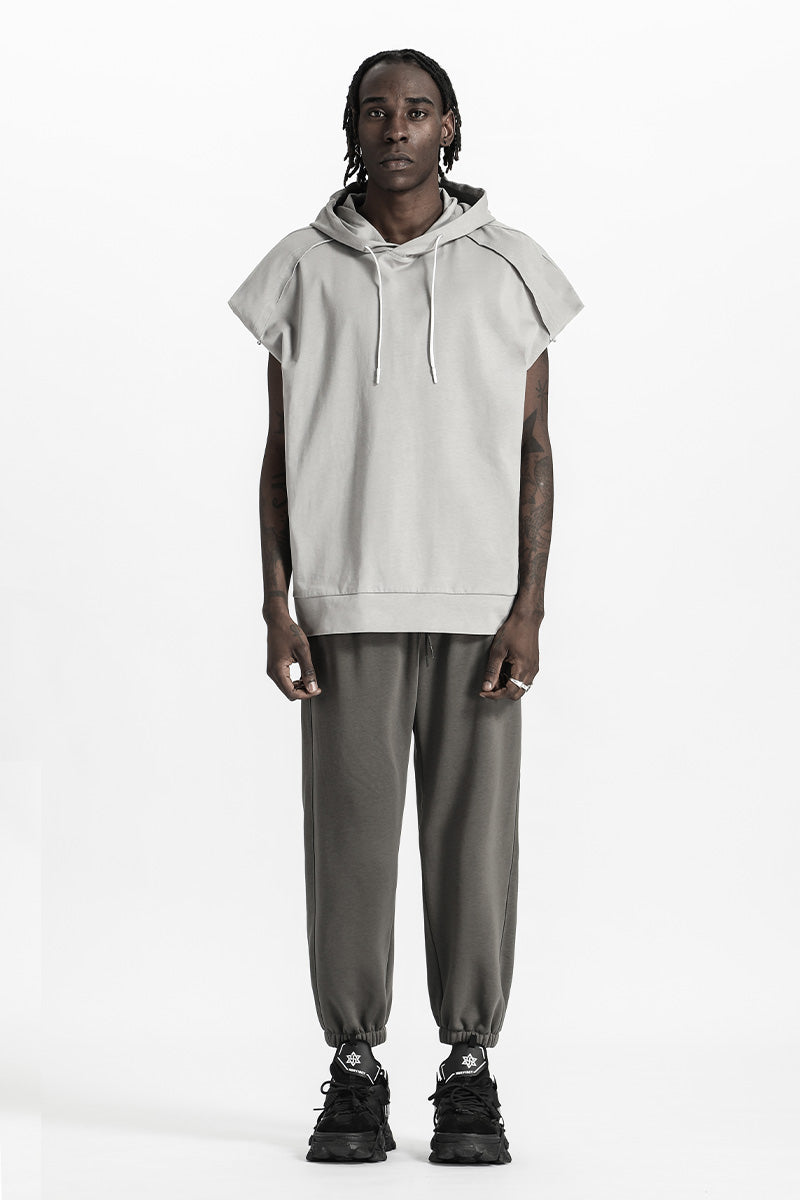 Minimalist Warrior Sweatpants With Elastic Waistband For men