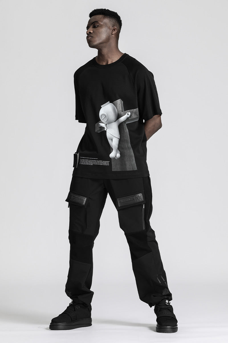 Streetwear Warrior T-Shirts With Durable Ripstop For men