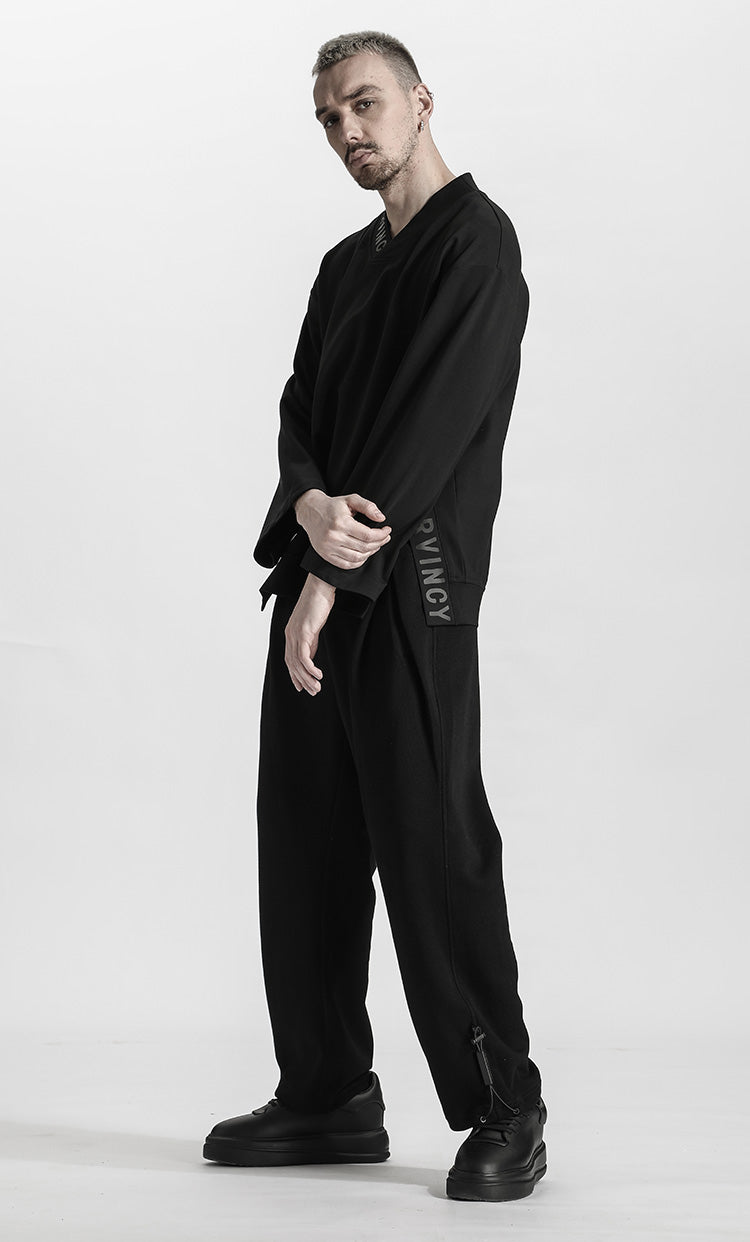 Minimalist Warrior joggers With Elastic Waistband For men