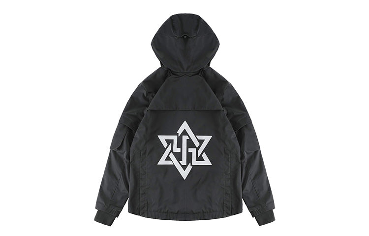 Tactical Warrior Windbreakers With Velcro Straps For men