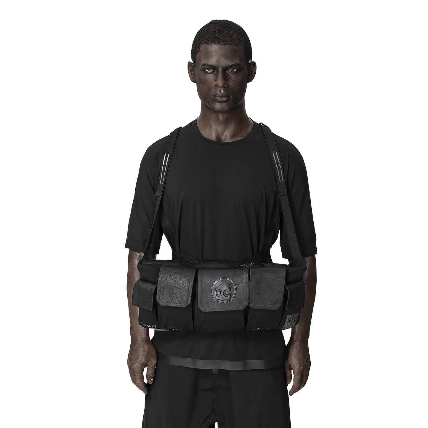 Avant-Garde Warrior Bags (Backpacks & Bags) With Avant-Garde Multi-Pocket Convertible Waist Backpack For men