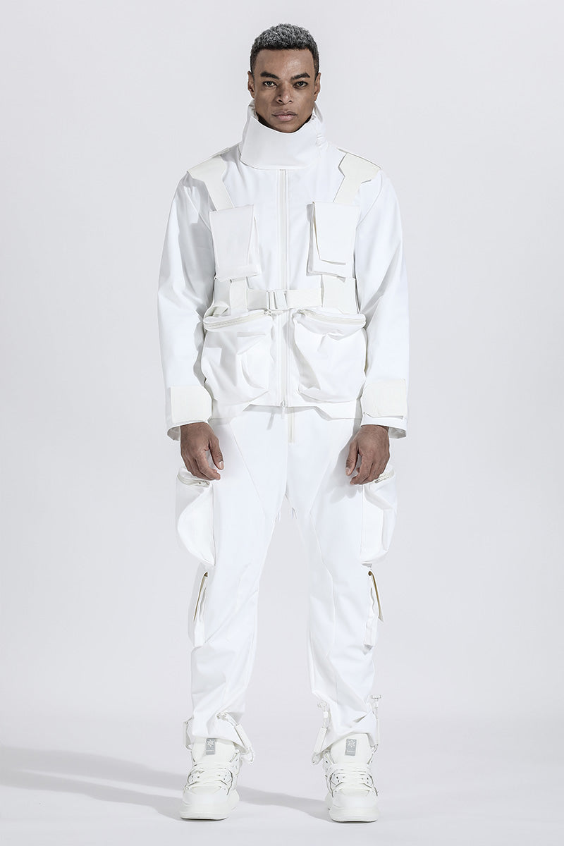 Multi-Pocket Design Warrior Jackets With Avant-Garde For men