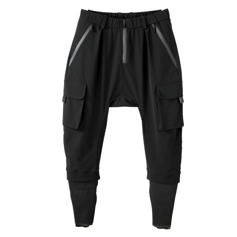Utilitarian Warrior Cargo Pants With Multi-Pocket Design For men