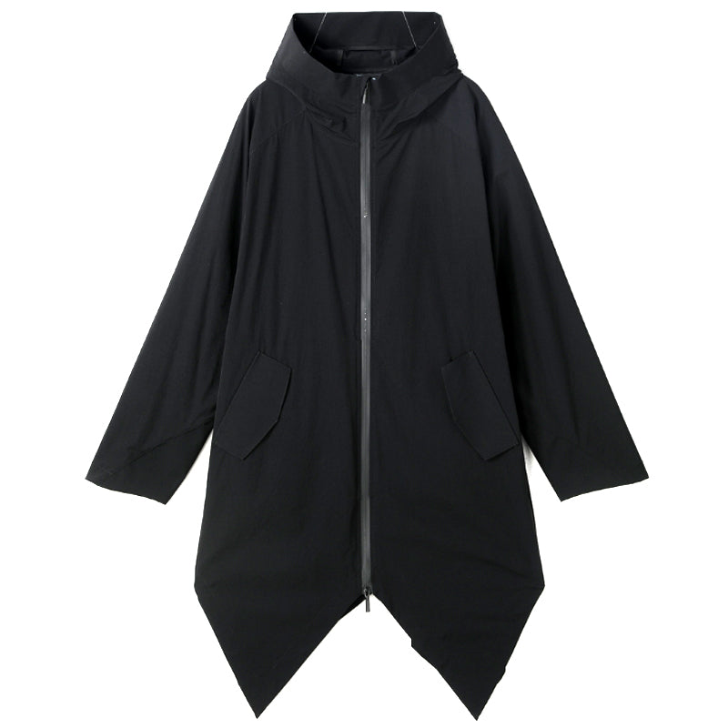 Longline Warrior Coats With Two-Way Zipper For men