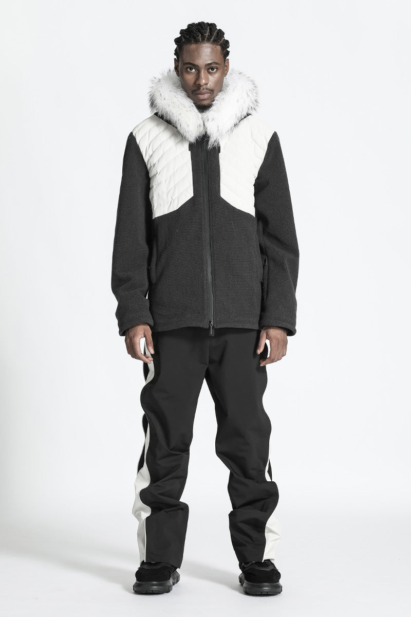 Futuristic Design Warrior Jackets With Two-Way Zipper For men
