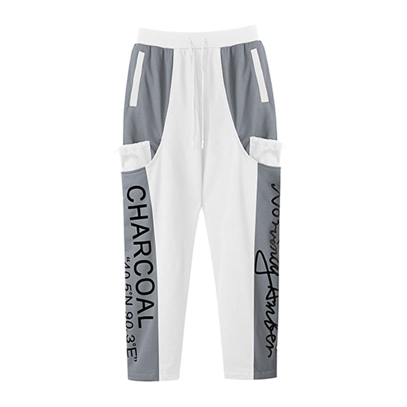 Avant-Garde Warrior Sweatpants With Adjustable Drawstring For men