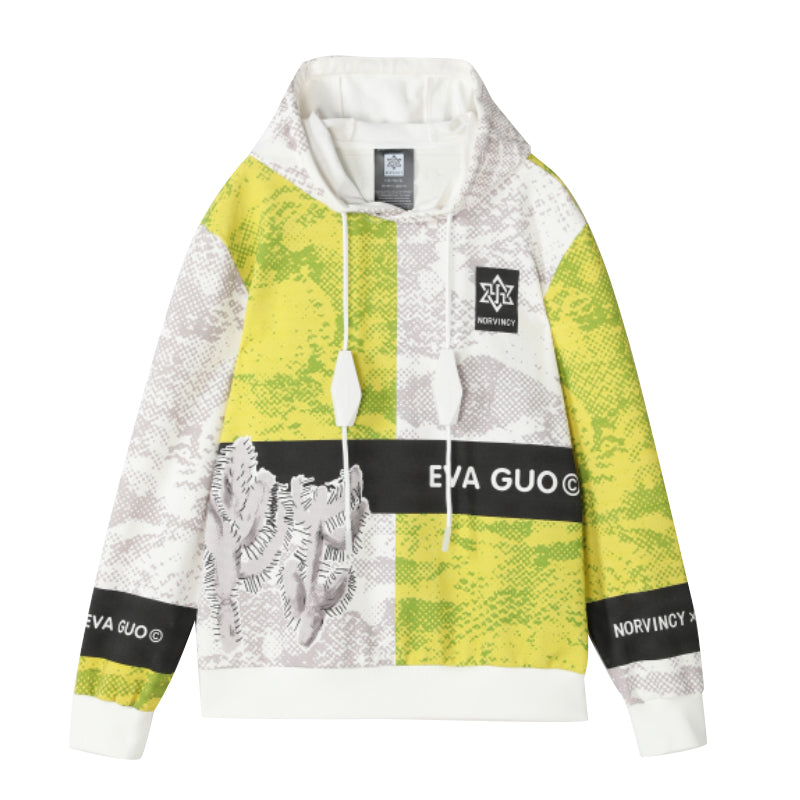 Avant-Garde Warrior Hoodies & Sweatshirts With Adjustable Drawstring For men