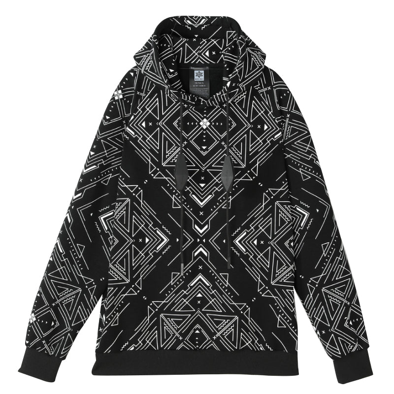Avant-Garde Warrior Hoodies & Sweatshirts With Adjustable Drawstring For men