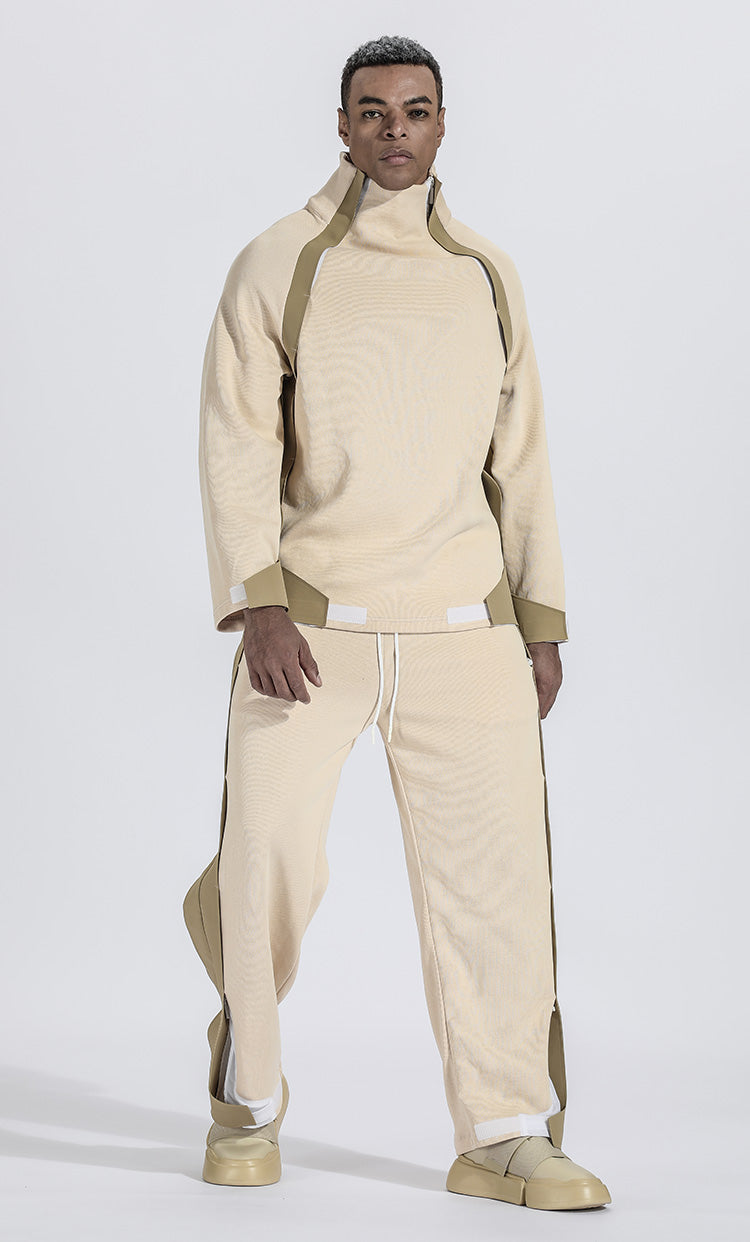 Streetwear Warrior Sweatpants With Elastic Waistband For men
