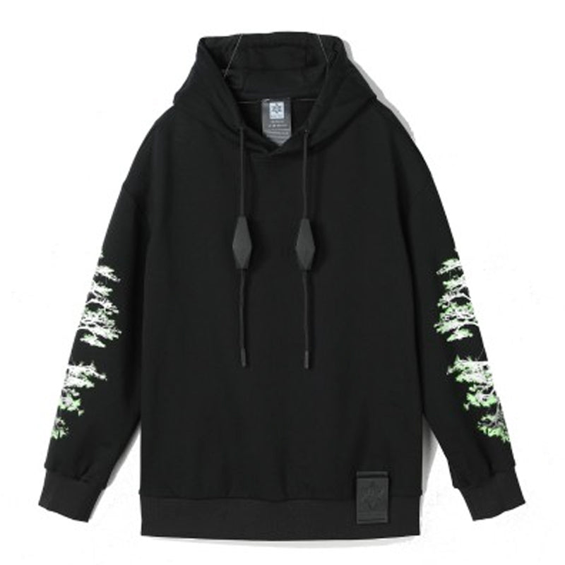 Avant-Garde Warrior Hoodies & Sweatshirts With Ribbed Cuffs/Hem For men
