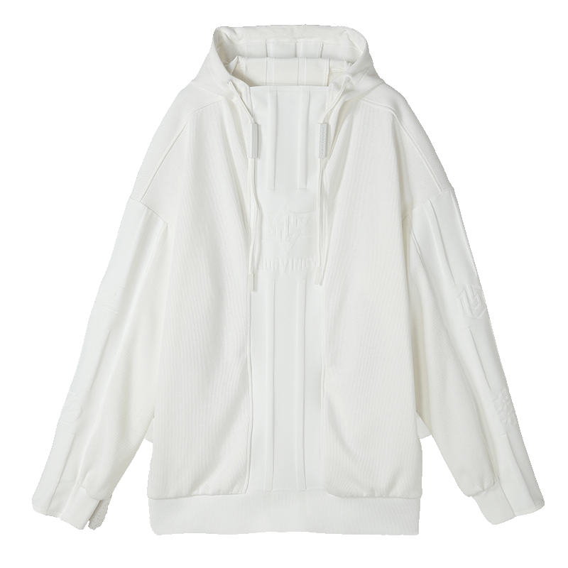 Avant-Garde Warrior Hoodies & Sweatshirts With Ribbed Cuffs/Hem For men