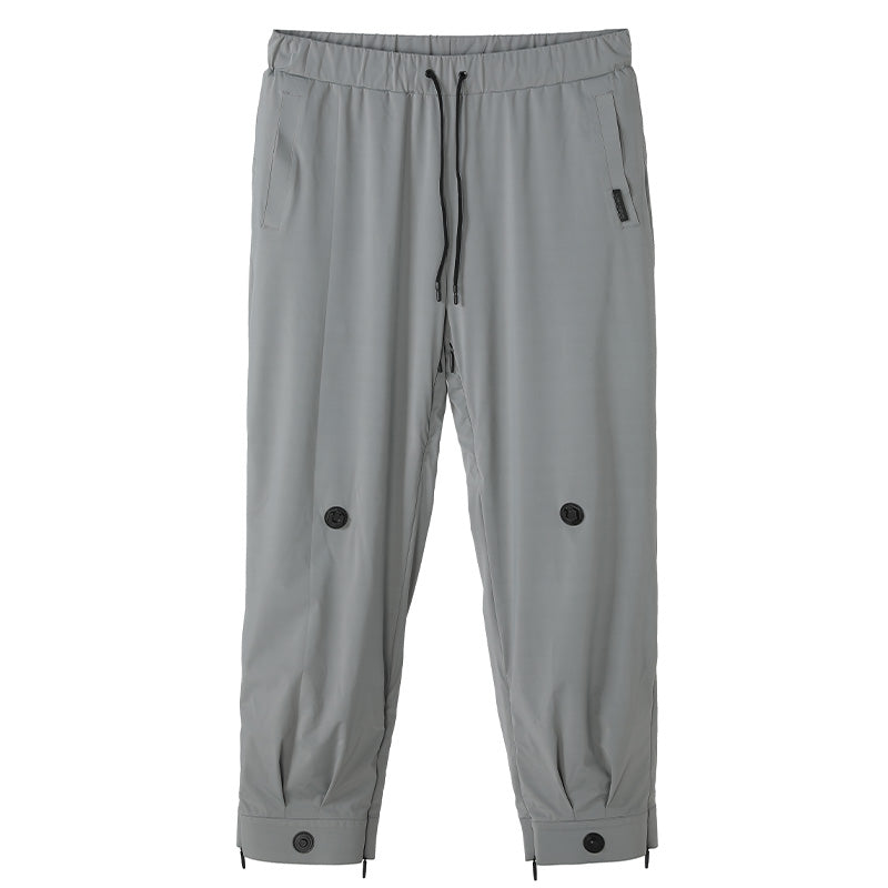 Minimalist Warrior joggers With Elastic Waistband For men