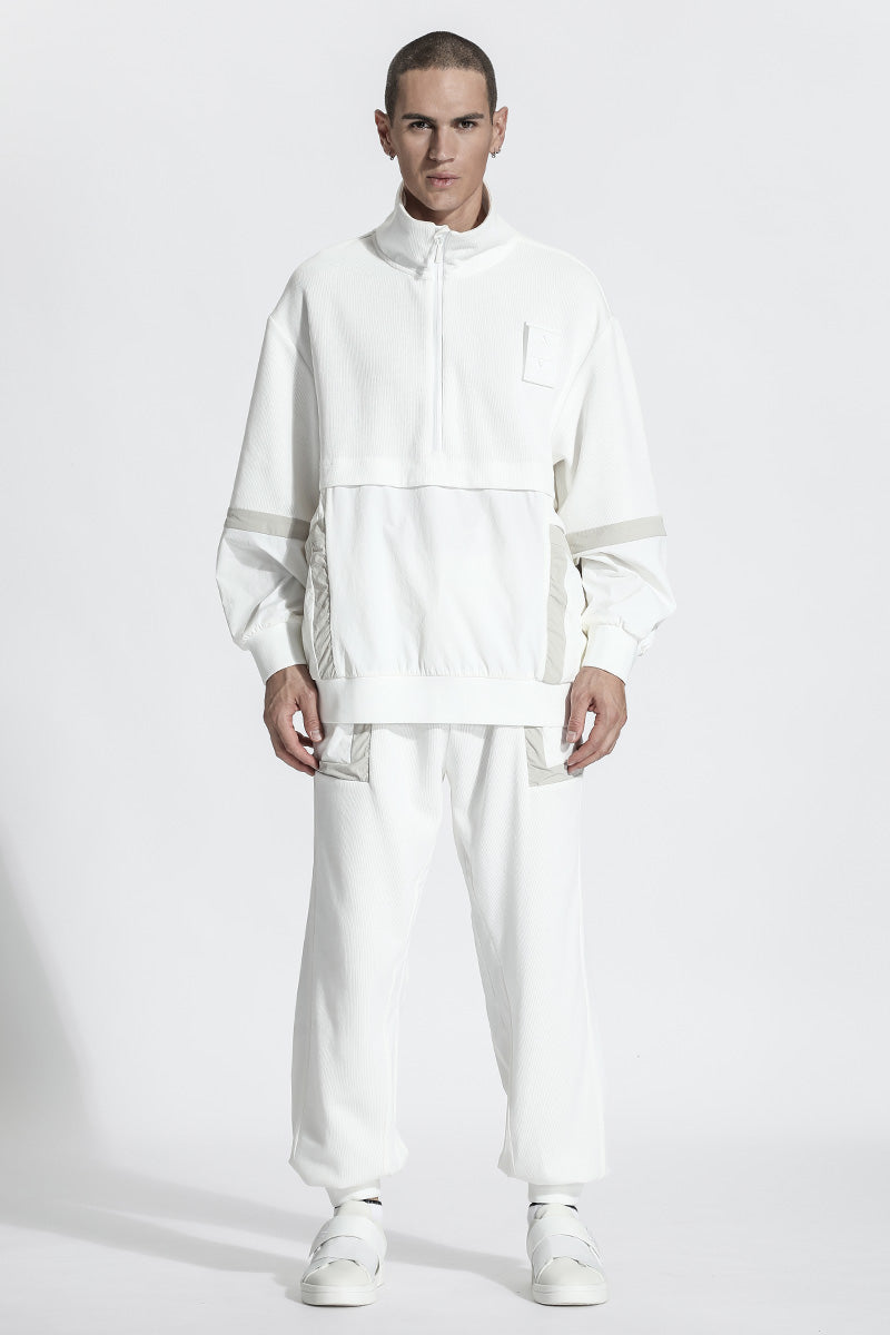 Futuristic Design Warrior Hoodies & Sweatshirts With Ribbed Cuffs/Hem For men