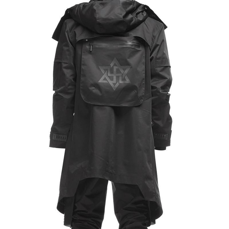 Longline Warrior Coats With Windproof For men