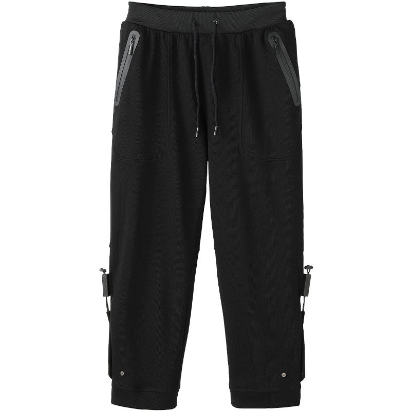 Minimalist Warrior Sweatpants With Elastic Waistband For men