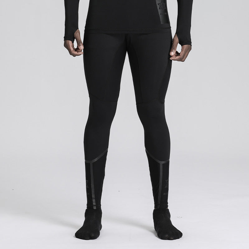 Slim Fit Warrior Base Layer Pants (Leggings) With Elastic Waistband For men