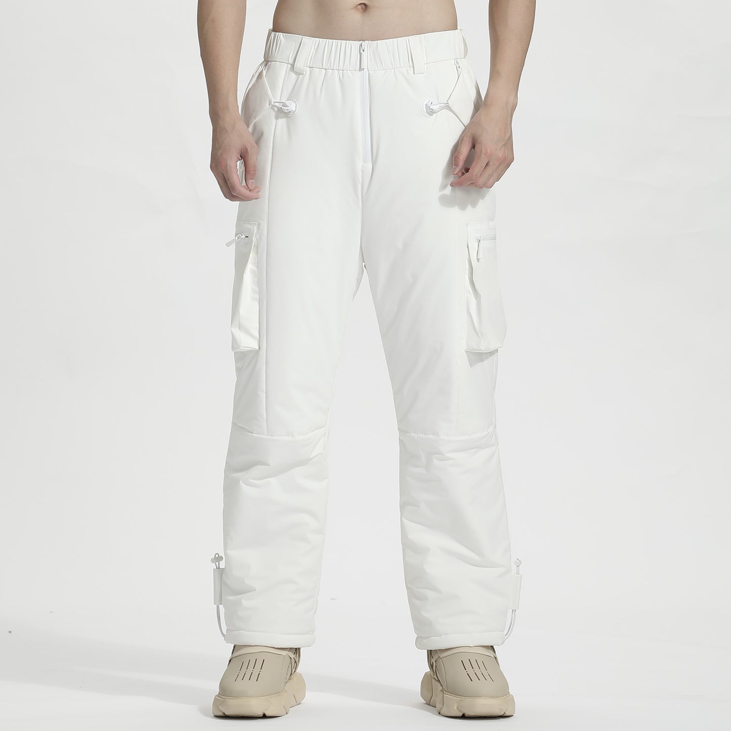 Loose/Relaxed Fit Warrior Fleece / Cotton Pants With Durable Ripstop For men