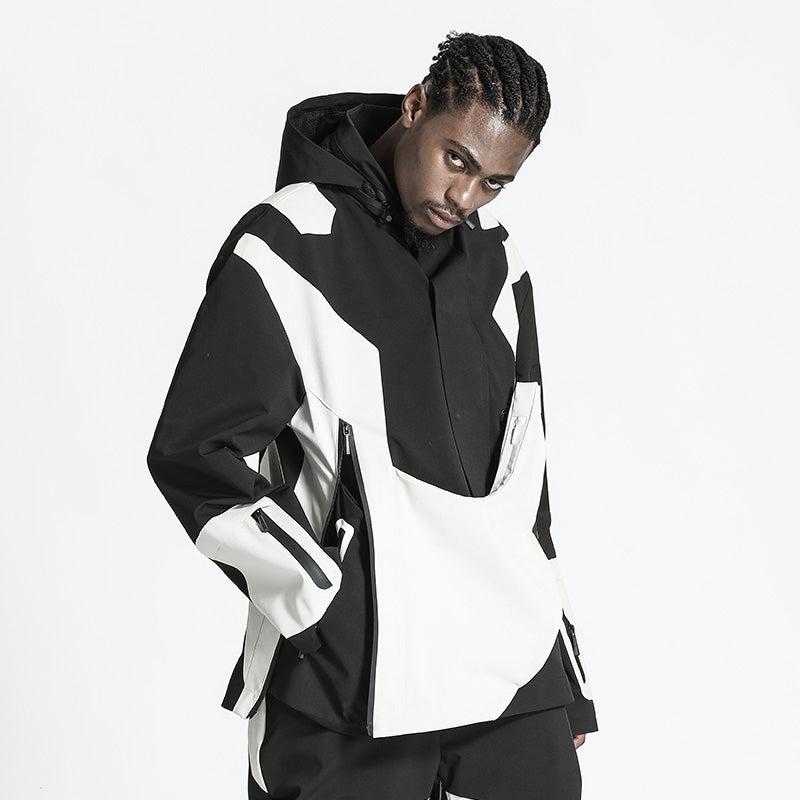 Cyberpunk Aesthetic Warrior Windbreakers With Windproof For men