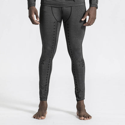 Slim Fit Warrior Base Layer Pants (Leggings) With Elastic Waistband For men