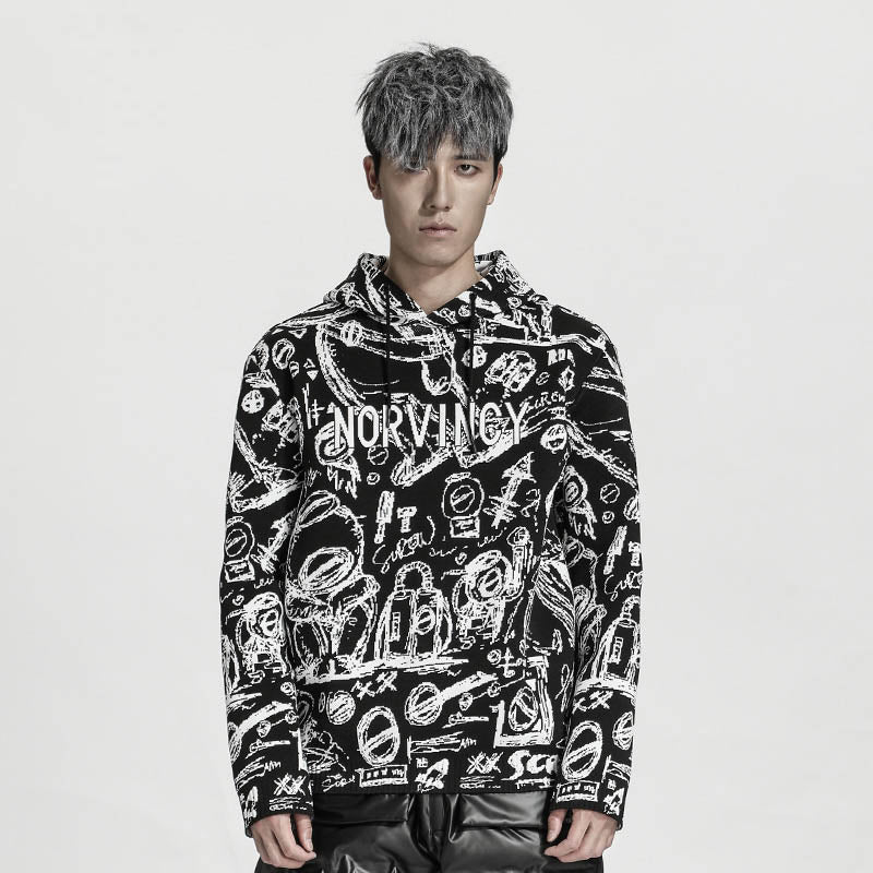 Avant-Garde Warrior Knitwear With All-over graphic print For men