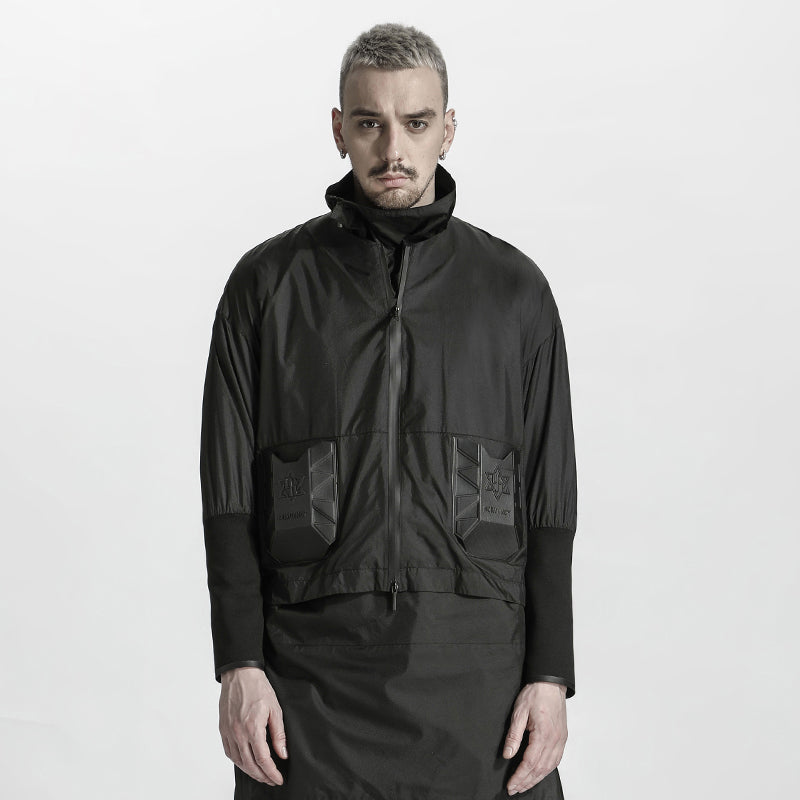 Longline Warrior Coats With Multi-Pocket Design For men