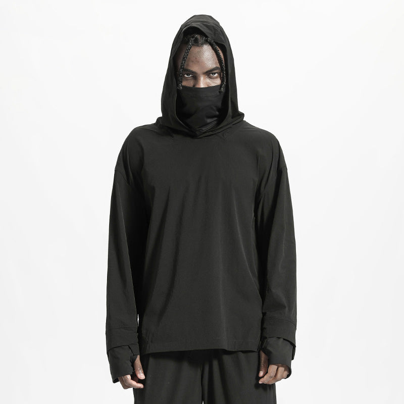 Patchwork panel Warrior Base Layer Tops With Durable Ripstop For men