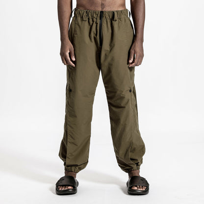 Patchwork panel Warrior joggers With Durable Ripstop For men