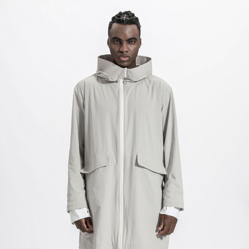 Longline Warrior Coats With Windproof For men