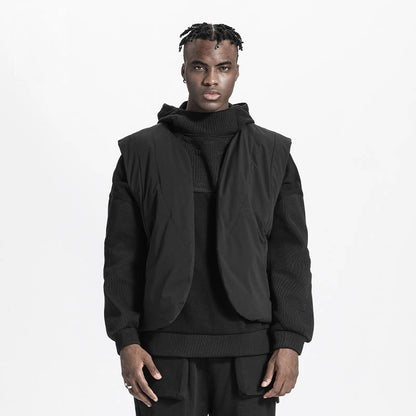 Retro/Vintage Warrior Vests (Sleeveless Jackets) With Windproof For men