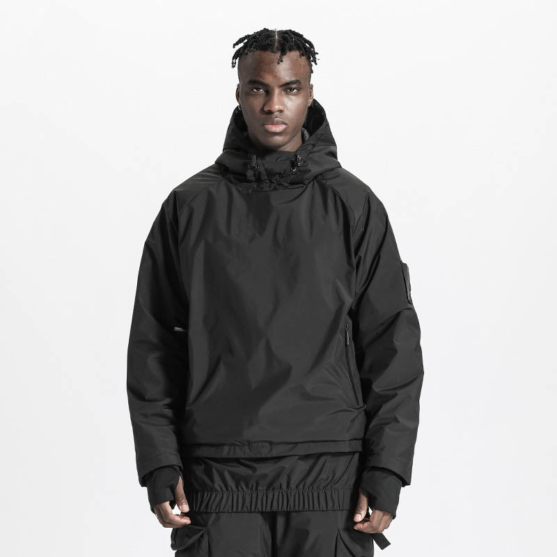Minimalist Warrior Padded Jackets With Hidden Pocket For men
