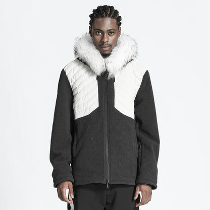 Futuristic Design Warrior Jackets With Two-Way Zipper For men
