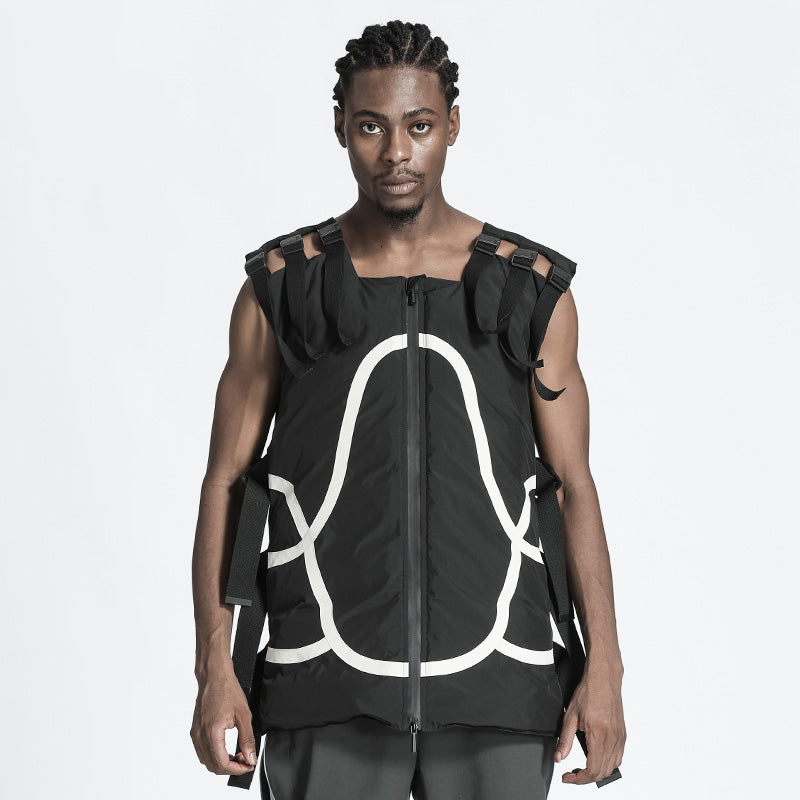Tactical Warrior Vests (Sleeveless Jackets) With Two-Way Zipper For men