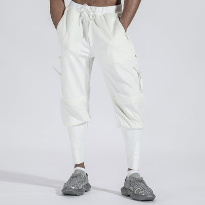 Streetwear Warrior joggers With Elastic Waistband For men