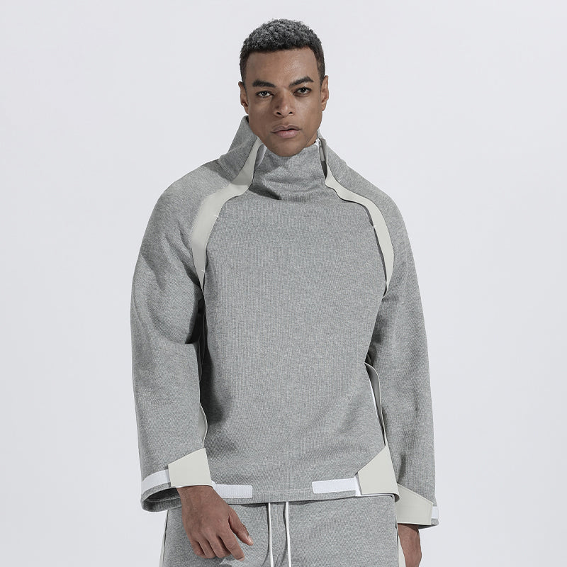 Patchwork panel Warrior Hoodies & Sweatshirts With Durable Ripstop For men