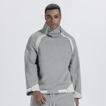 Patchwork panel Warrior Hoodies & Sweatshirts With Durable Ripstop For men