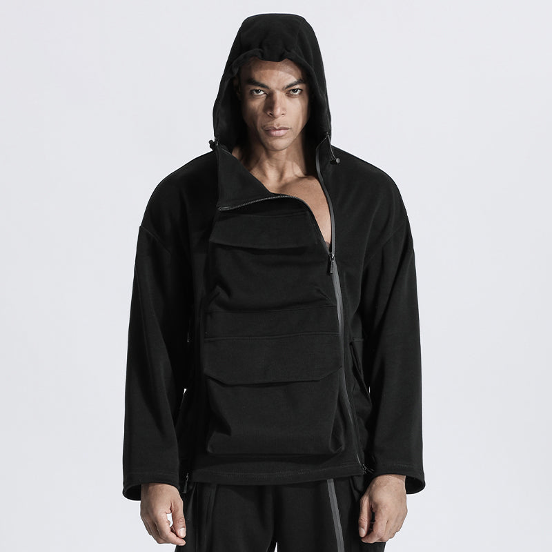 Avant-Garde Warrior Jackets With Multi-Pocket Design For men