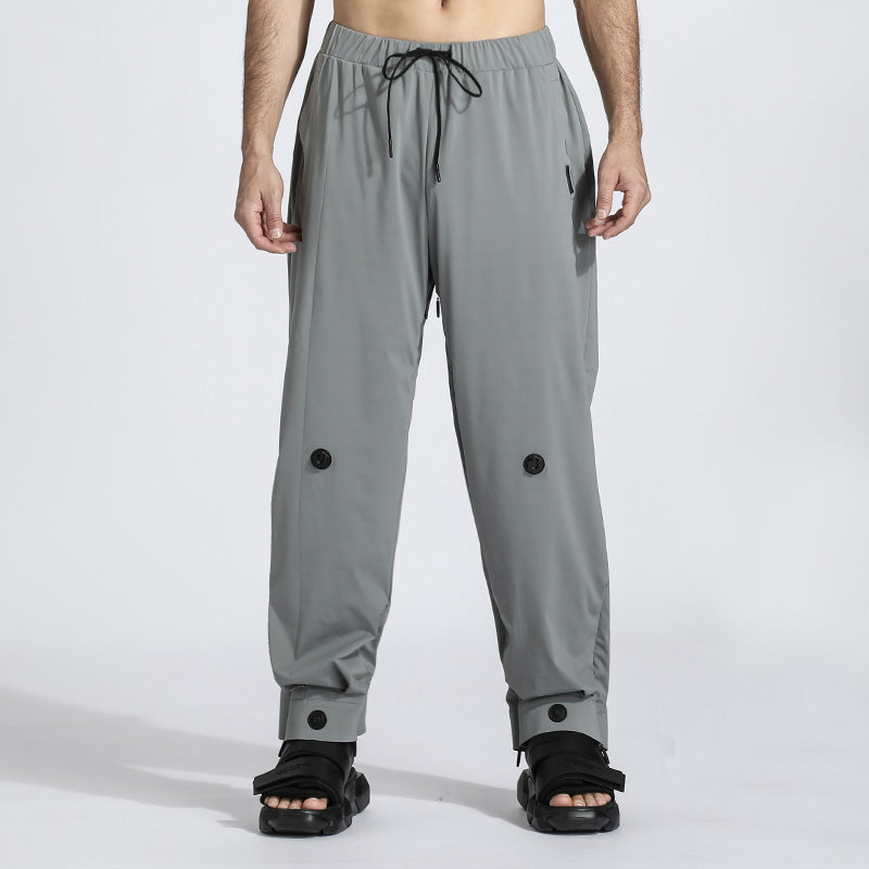 Minimalist Warrior joggers With Elastic Waistband For men