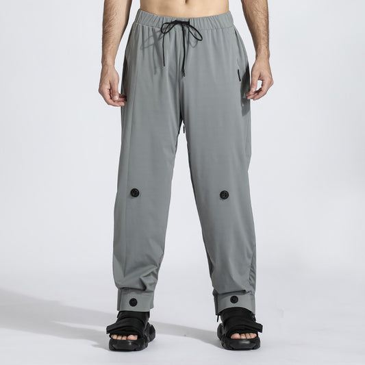 Minimalist Warrior joggers With Elastic Waistband For men
