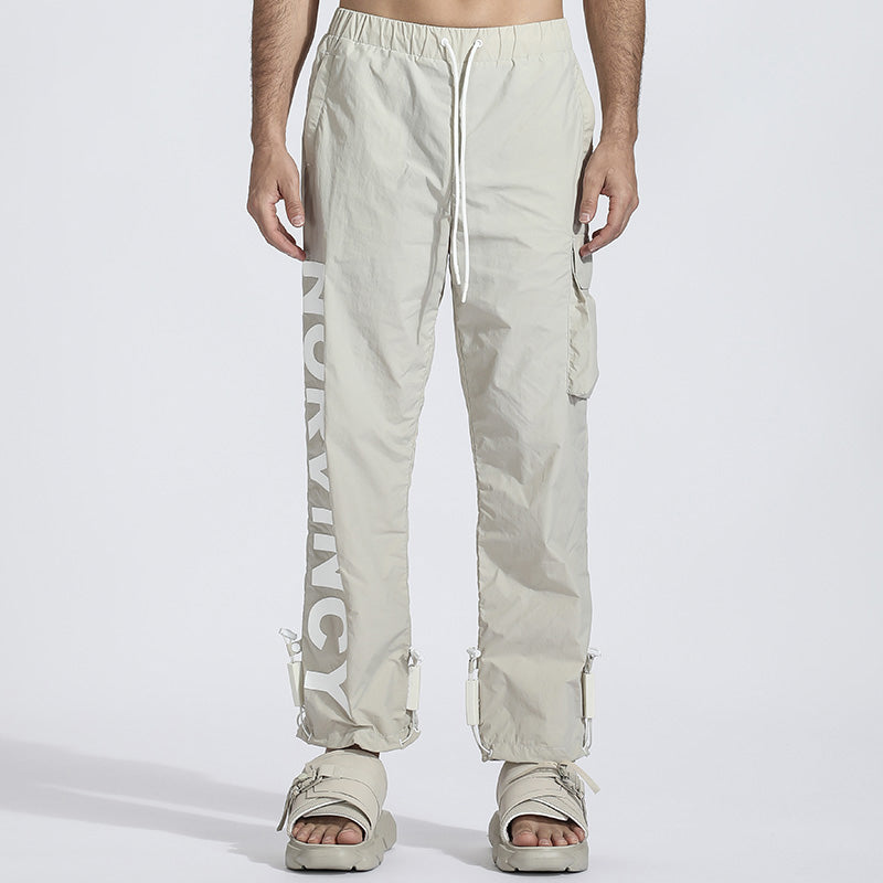 Asymmetric Cut Warrior Joggers With Multi-Pocket Design For men