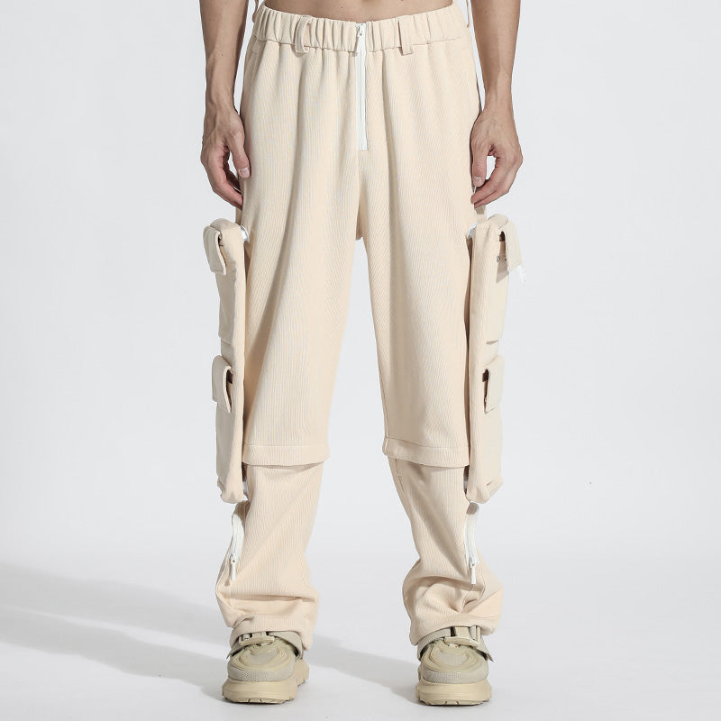 Tactical Warrior Sweatpants With Multi-Pocket Design For men
