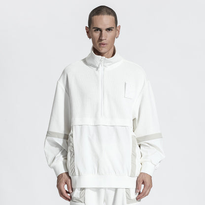Futuristic Design Warrior Hoodies & Sweatshirts With Ribbed Cuffs/Hem For men