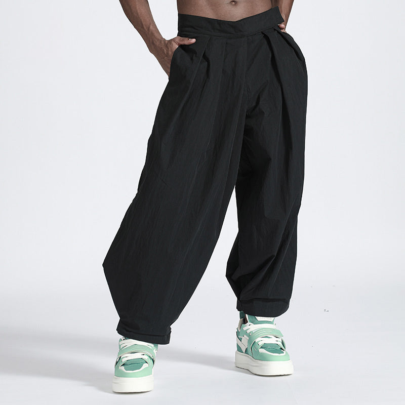 Minimalist Warrior Cargo Pants With Elastic Waistband For men