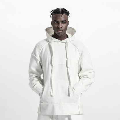 Cyberpunk Aesthetic Warrior Hoodies & Sweatshirts With Ribbed Cuffs/Hem For men