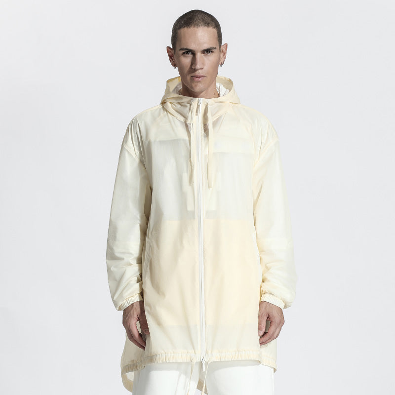 Minimalist Warrior Coats With Two-Way Zipper For men