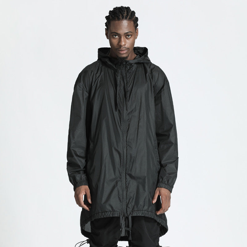 Minimalist Warrior Coats With Two-Way Zipper For men