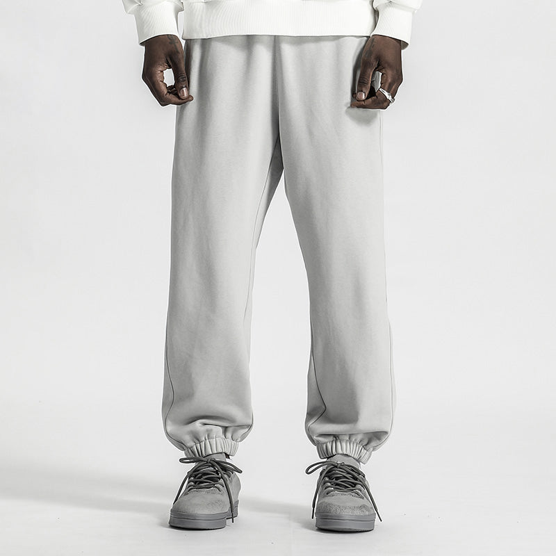 Minimalist Warrior Sweatpants With Elastic Waistband For men
