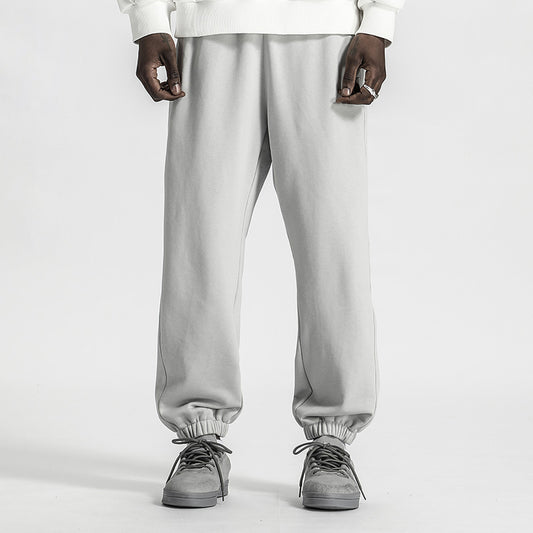 Minimalist Warrior Sweatpants With Elastic Waistband For men