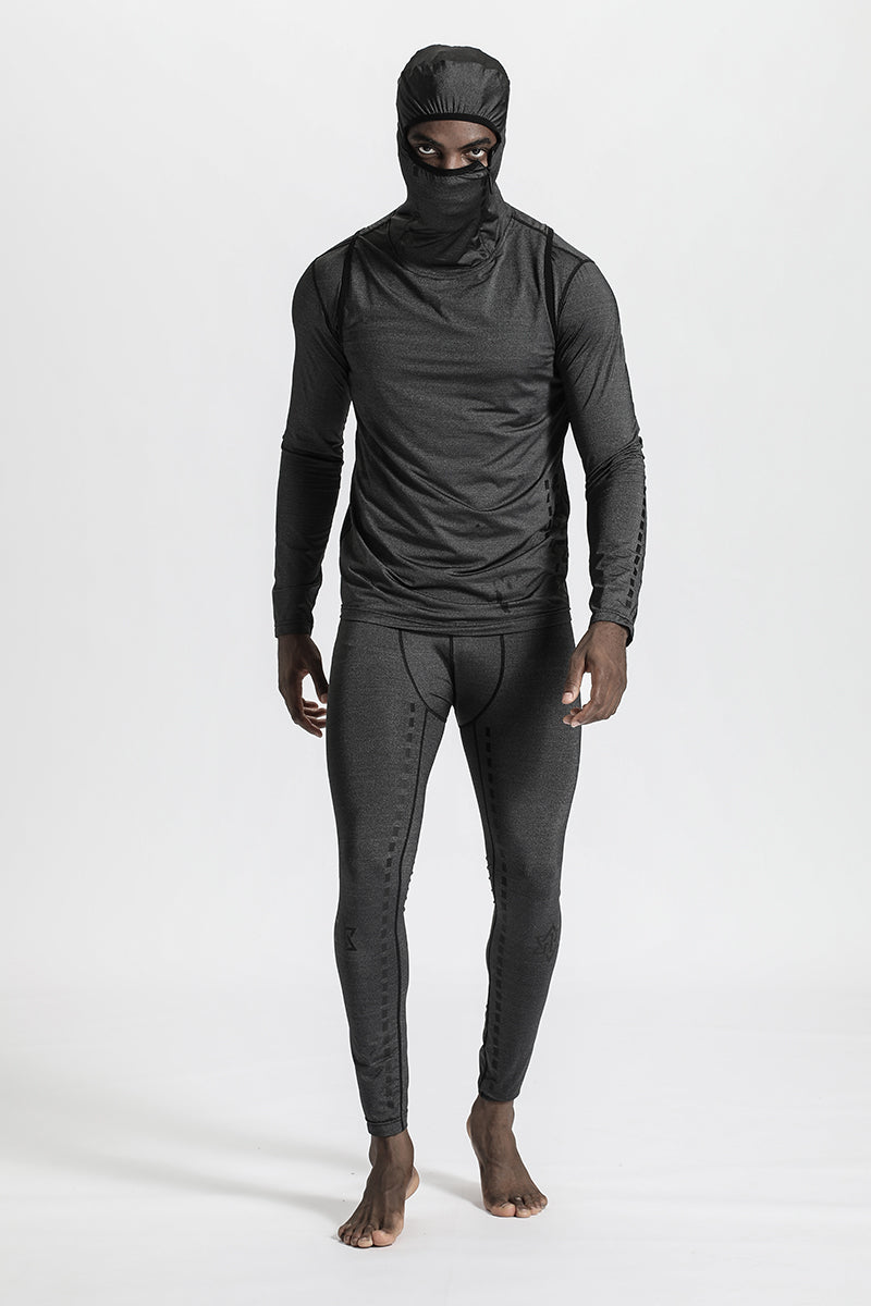 Slim Fit Warrior Base Layer Tops With Quick-Dry Fabric For men